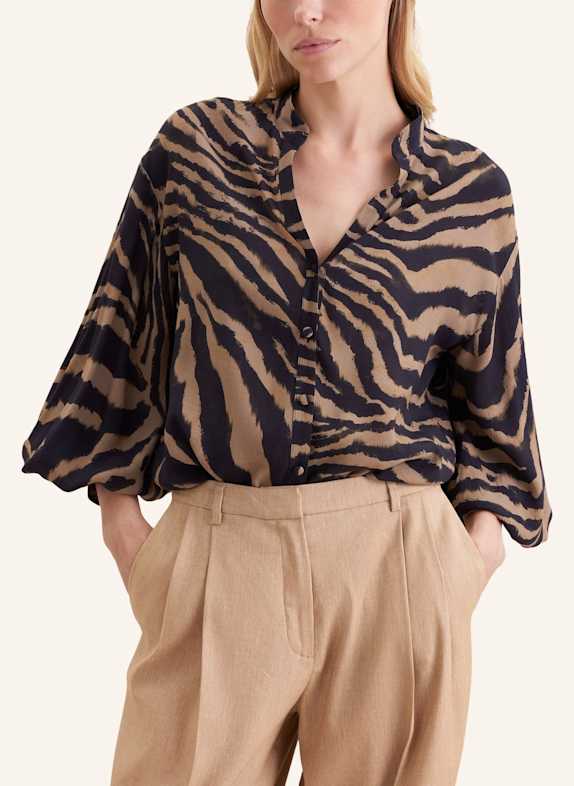 seidensticker Uitgestrekte blouse BRUIN
