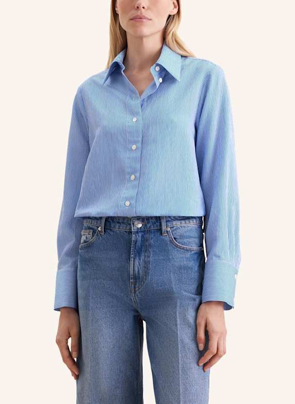 seidensticker overhemdblouse BLAUW