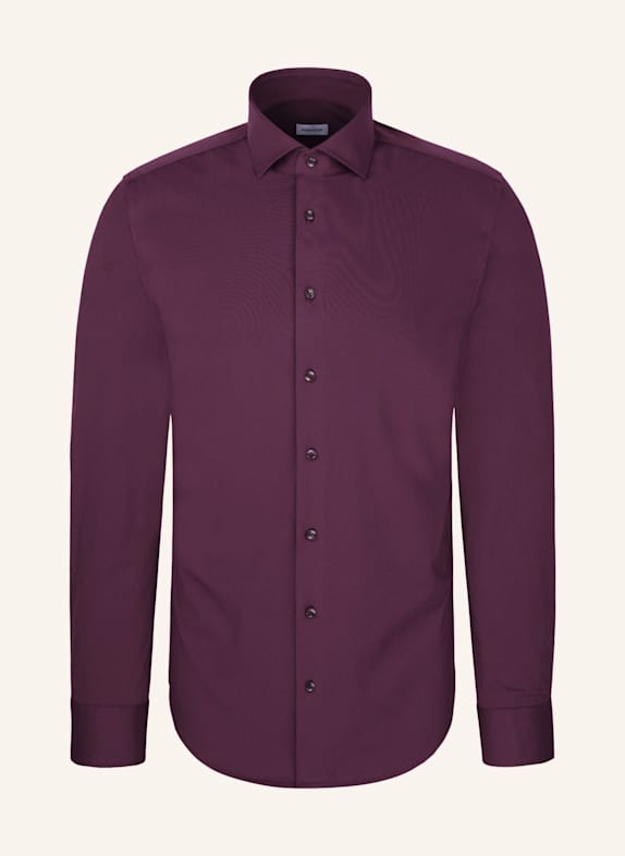 seidensticker Performance-overhemd, slim fit ROOD