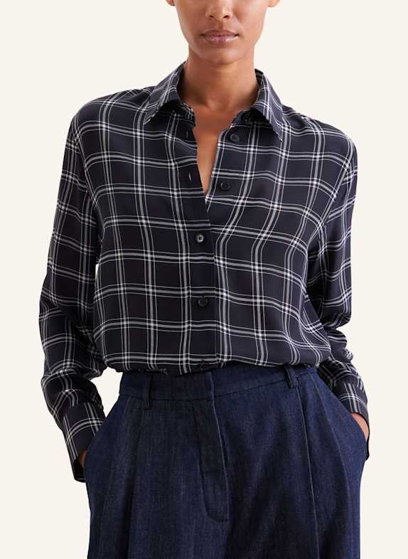 seidensticker Overhemdblouse DONKERBLAUW