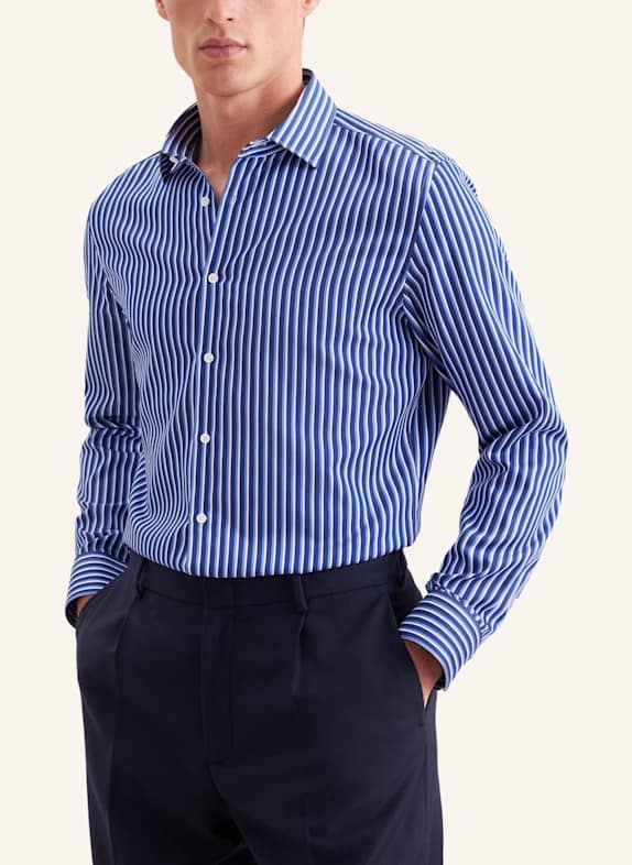 seidensticker Business Hemd Slim Fit DUNKELBLAU
