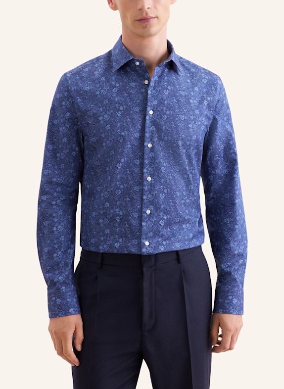 seidensticker Business Hemd Shaped Fit DUNKELBLAU