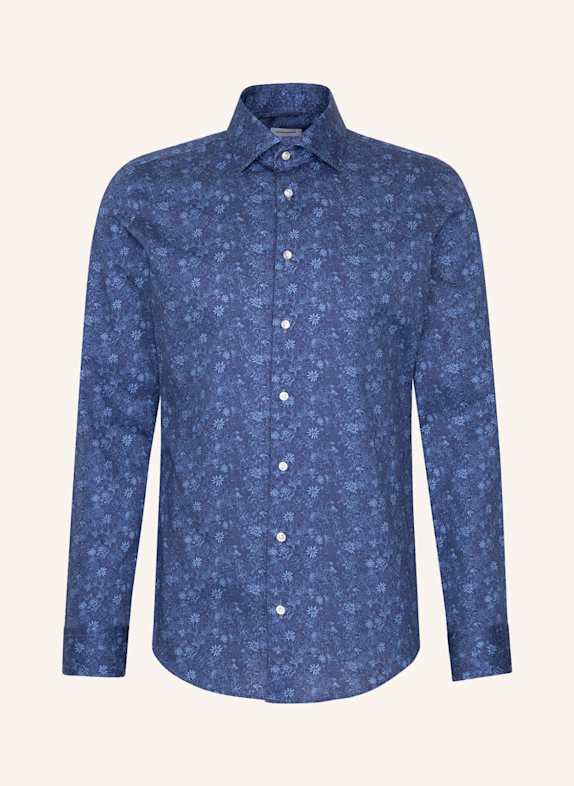 seidensticker Business Hemd Shaped Fit DUNKELBLAU