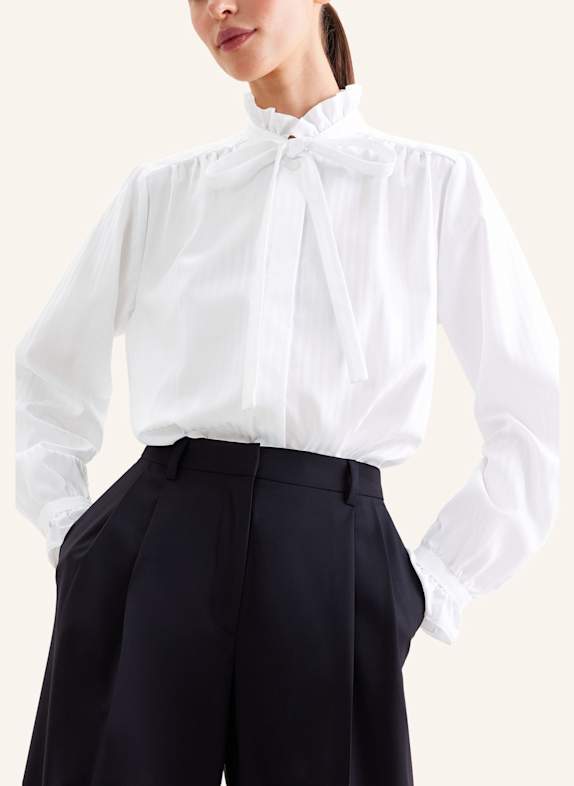 seidensticker Uitgestalde blouse WIT