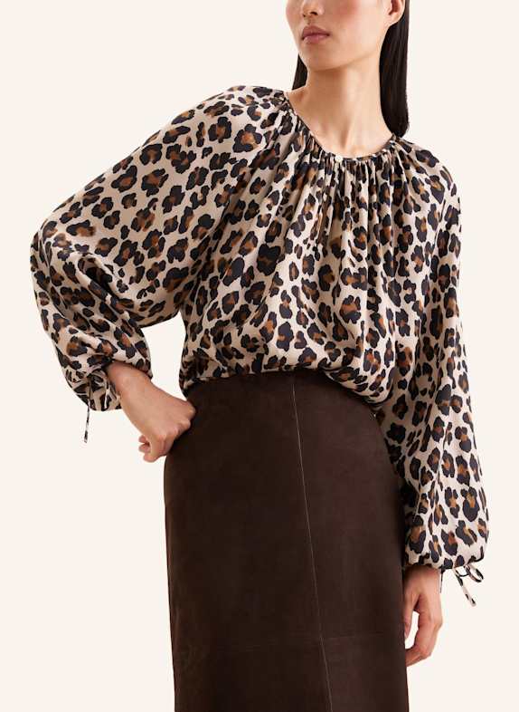 seidensticker Blouse met overslag BEIGE