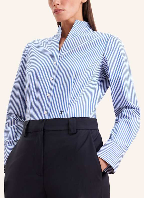 seidensticker Kelchkragenbluse BLAU