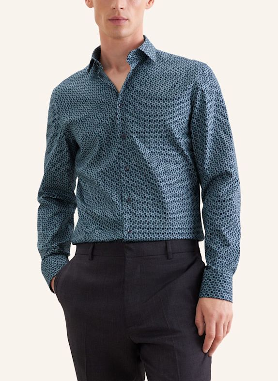 seidensticker Business Hemd Slim Fit GRÜN