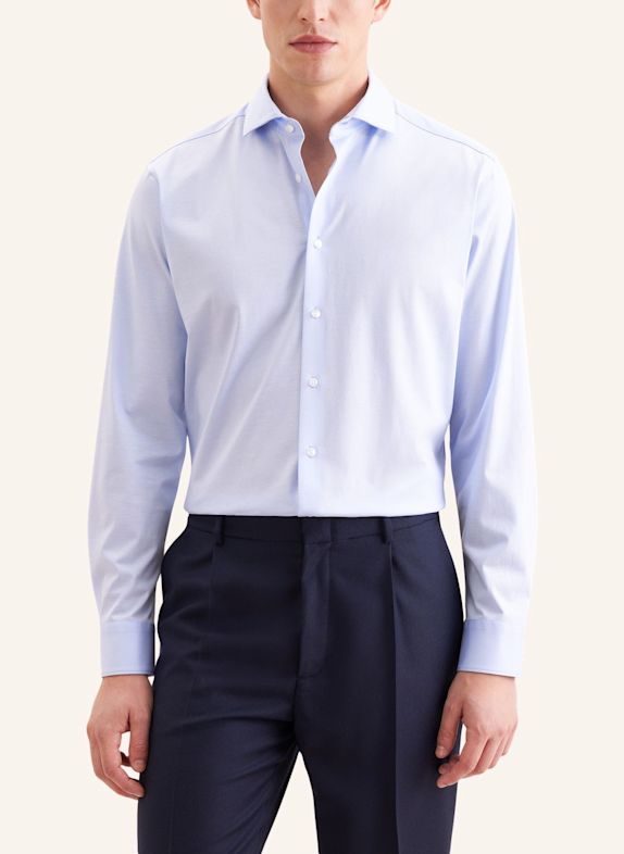 seidensticker Jerseyhemd Regular Fit HELLBLAU