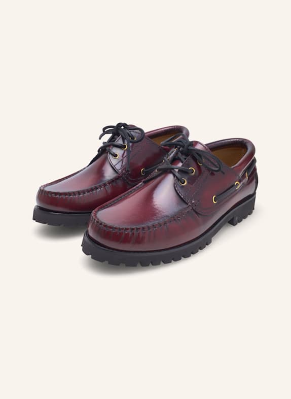 Henry Stevens Bootsschuh MORGAN M DS DUNKELROT