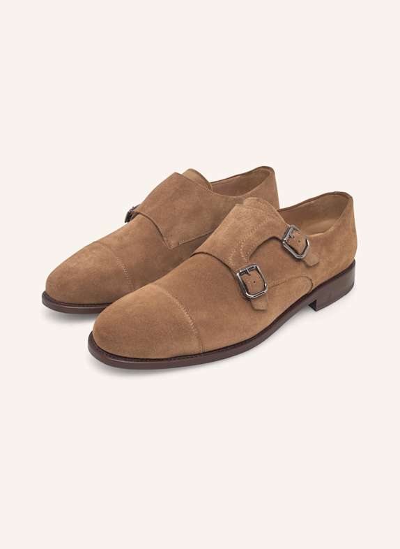 Henry Stevens Schnallenschuh WINSTON CDM BEIGE