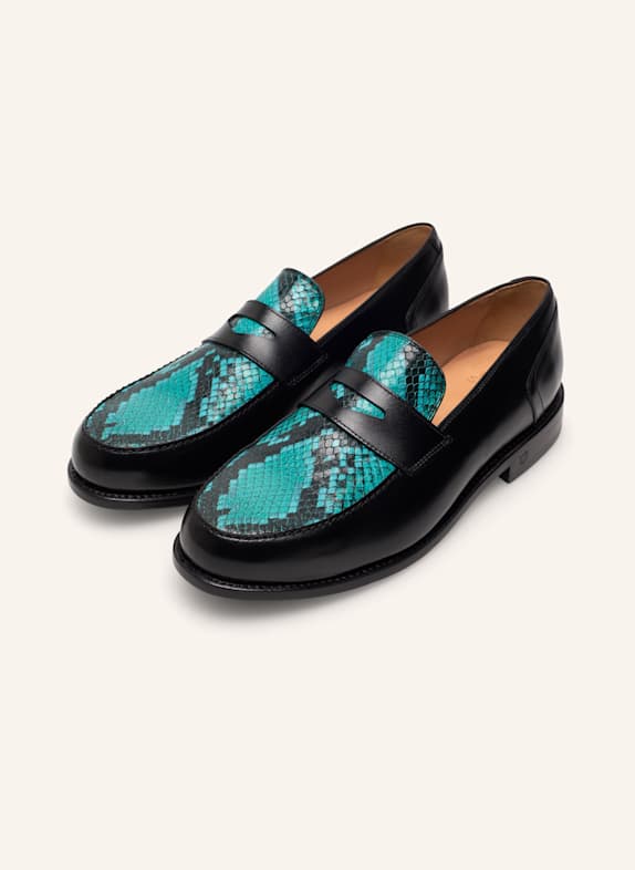 Henry Stevens Loafer HAYWOOD PL SCHWARZ/ BLAU