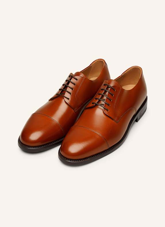 Henry Stevens Schnürer WINSTON CD COGNAC