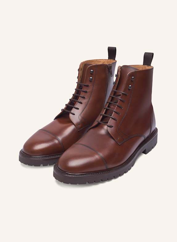 Henry Stevens Schnürboots JONES CDB3 BRAUN