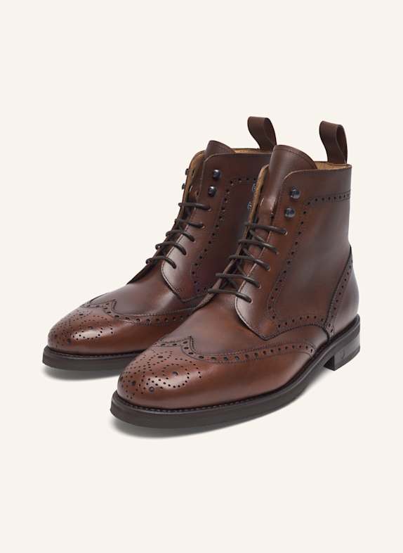 Henry Stevens Schnürboots WINSTON FBDB2 BRAUN