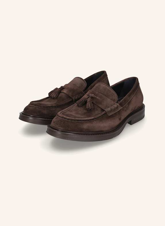 HEINRICH DINKELACKER Loafer FLORENZ PLAIN V DUNKELBRAUN