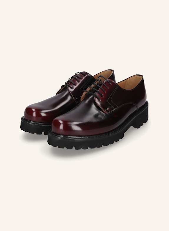 Henry Stevens Schnürer HARRY PD DUNKELROT