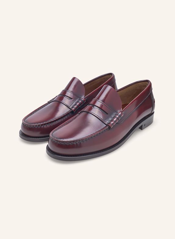 Henry Stevens Loafer M PL DUNKELROT