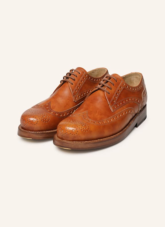 HEINRICH DINKELACKER Schnürer RIO FULL-BROGUE TC COGNAC