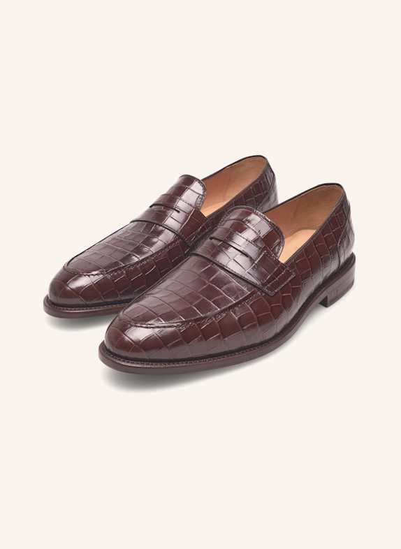 Henry Stevens Loafer MARSHALL PL DUNKELBRAUN