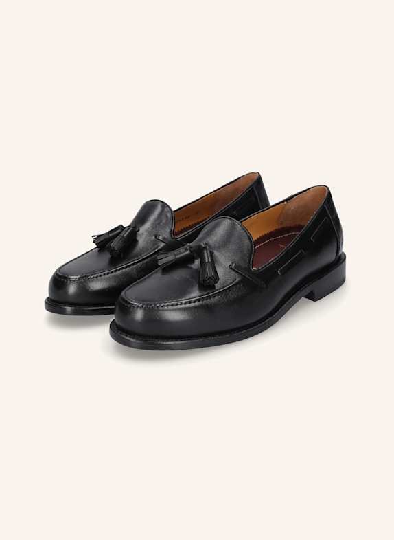 HEINRICH DINKELACKER Loafer WIEN PLAIN TASSEL NP SCHWARZ