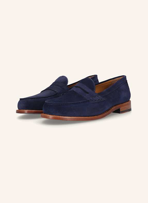HEINRICH DINKELACKER Loafer WIEN PLAIN V BLAU