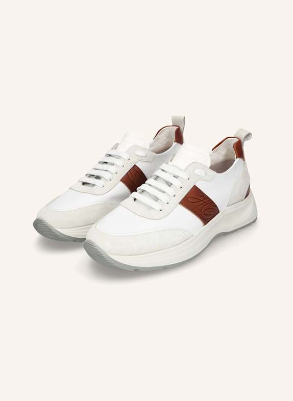 HEINRICH DINKELACKER Sneaker TORONTO SNEAKER CL WEISS/ BRAUN
