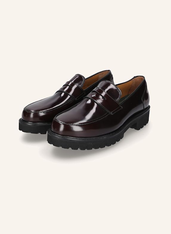 Henry Stevens Loafer HAYWOOD PL DUNKELROT