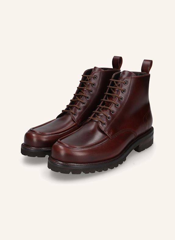 Henry Stevens Schnürboots HARRY NB5 DUNKELBRAUN