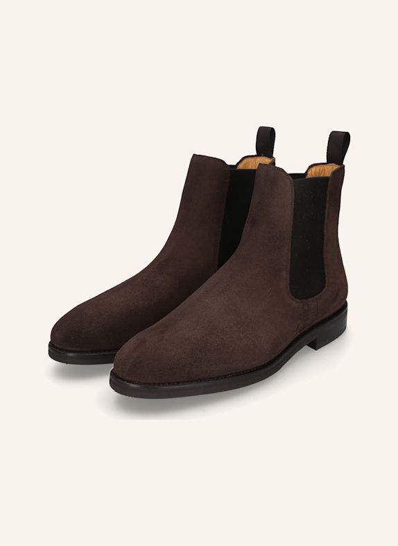 Henry Stevens MARSHALL CB2 Chelsea boots DARK BROWN