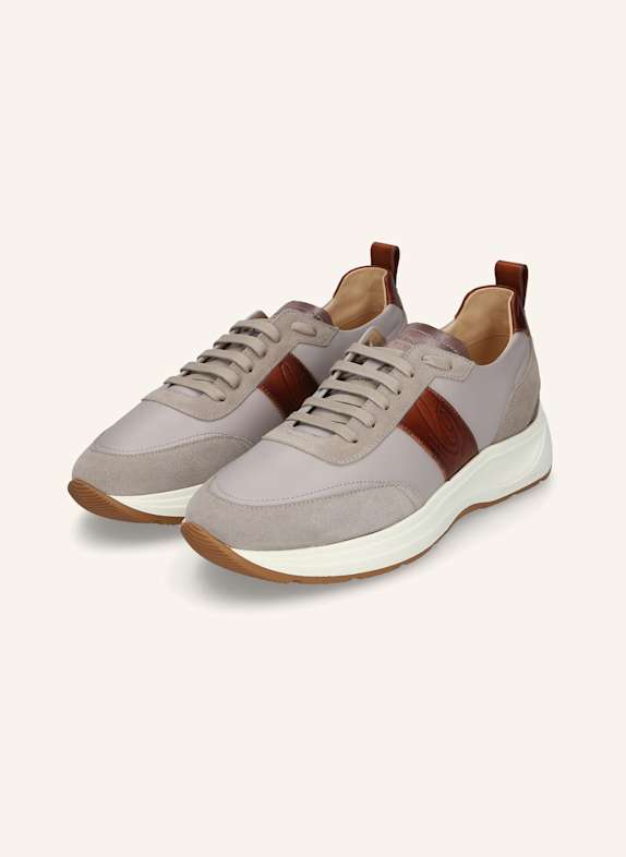 HEINRICH DINKELACKER Sneaker TORONTO SNEAKER CL GRAU/ BRAUN