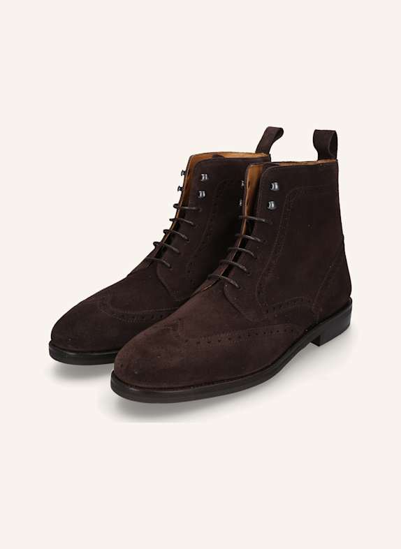 Henry Stevens Schnürboots WINSTON FBDB2 DUNKELBRAUN