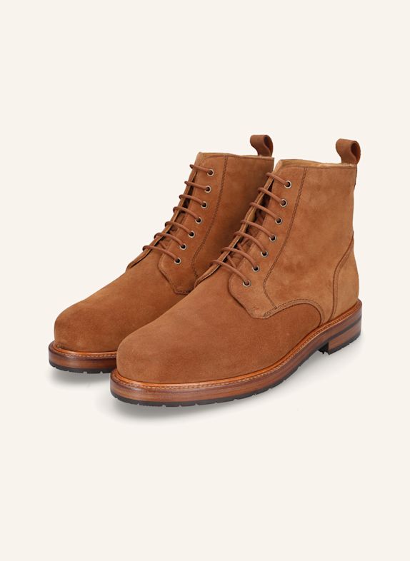 HEINRICH DINKELACKER Lace-up boots BUDA DERBY BOOT V BROWN