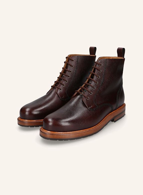 HEINRICH DINKELACKER Lace-up boots BUDA DERBY BOOT T DARK BROWN