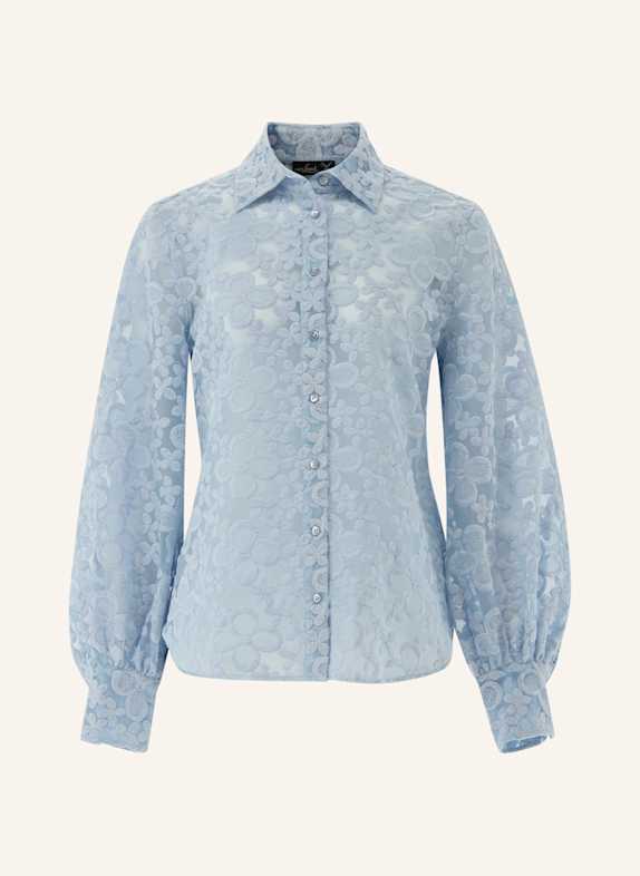 van Laack Bluse Modern Fit BLAU