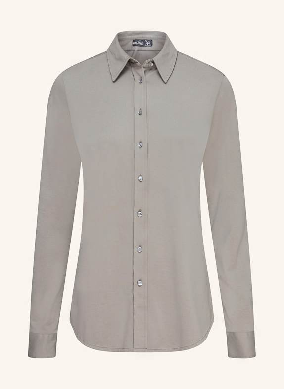 van Laack Bluse Modern Fit GRAU
