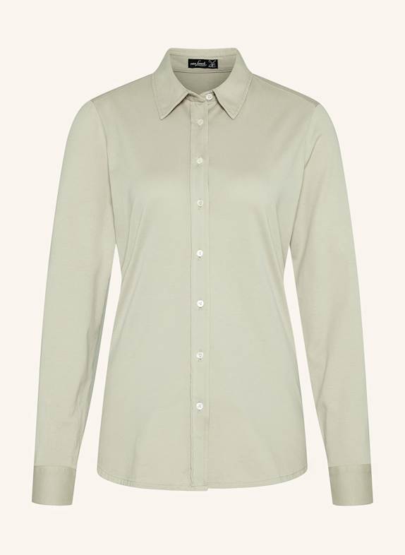 van Laack Bluse Modern Fit BEIGE/ BRAUN
