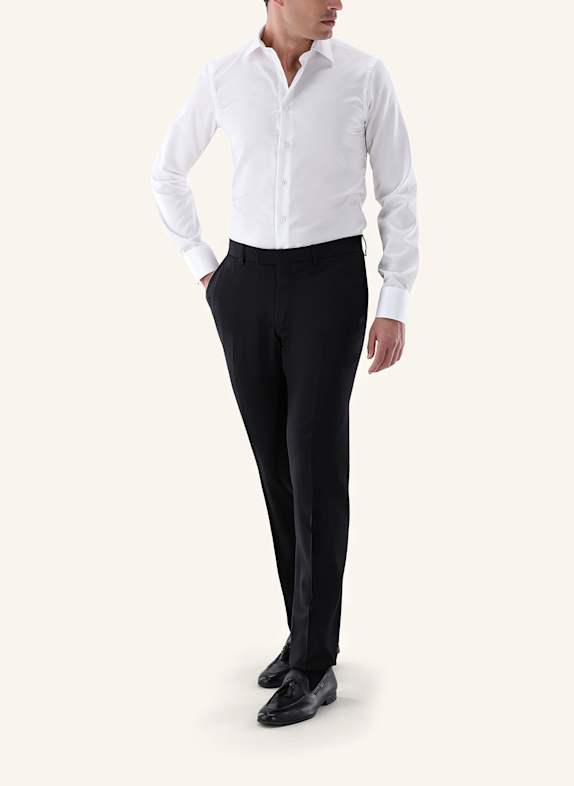 van Laack Overhemd, slim fit WIT
