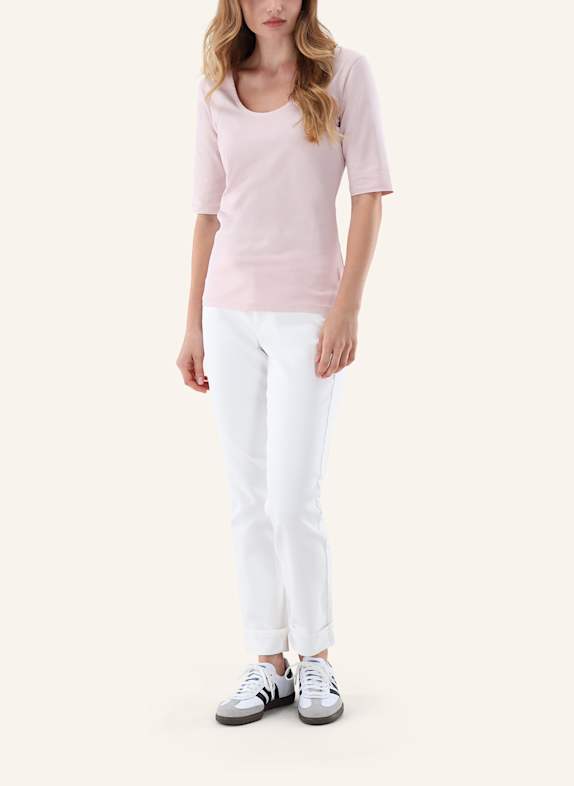 van Laack T-shirt met moderne pasvorm ROOD