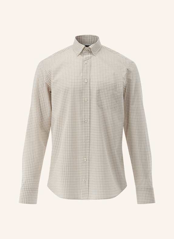 van Laack Hemd Comfort Fit BEIGE/ BRAUN