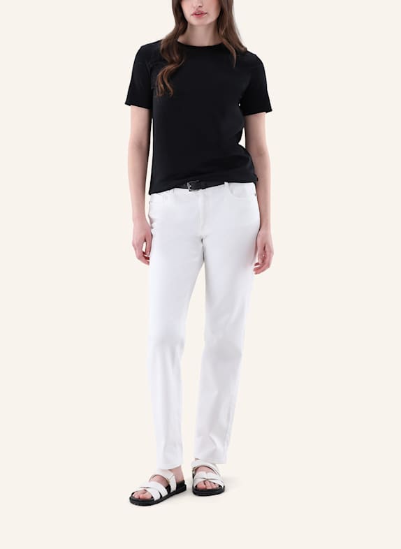 van Laack T-shirt met moderne pasvorm ZWART