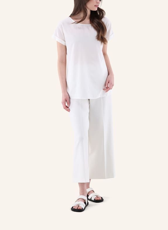 van Laack Blouse met moderne pasvorm BEIGE