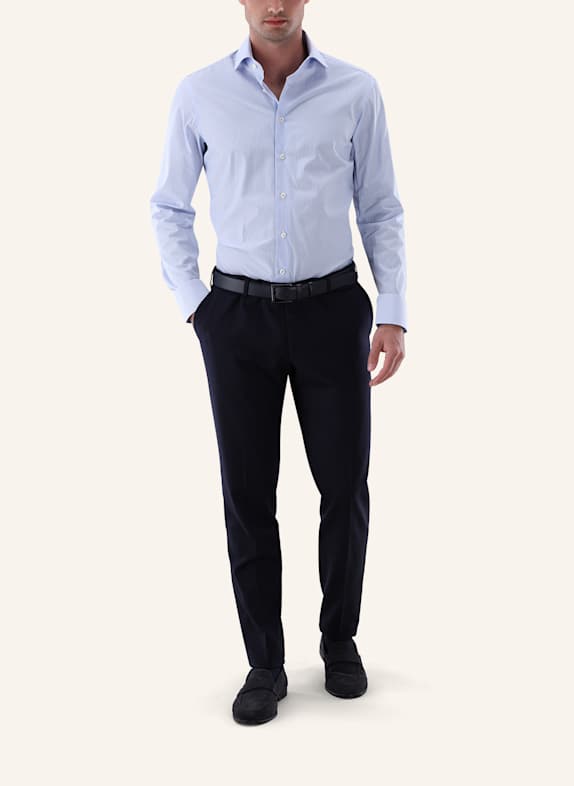 van Laack Overhemd Tailor Fit BLAUW