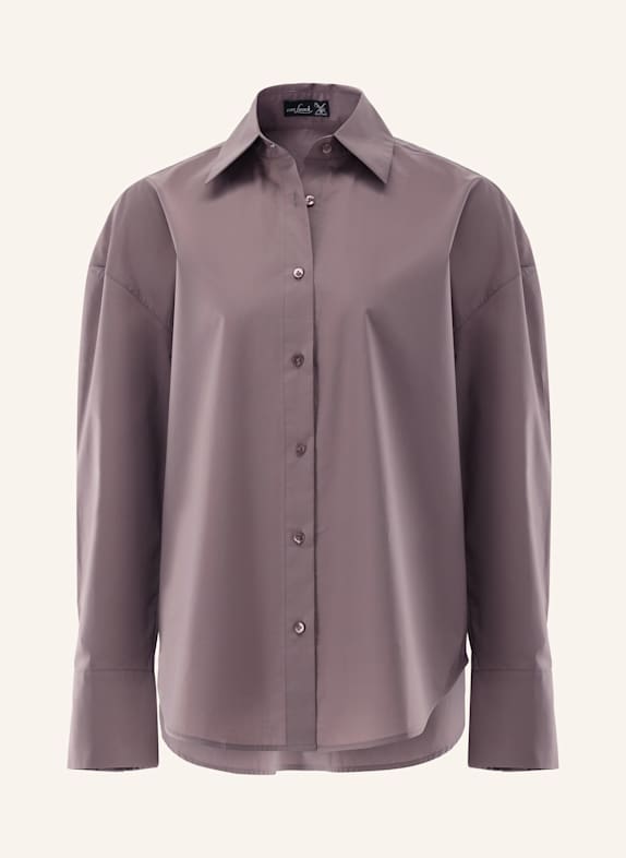 van Laack Bluse Modern Fit BEIGE/ BRAUN