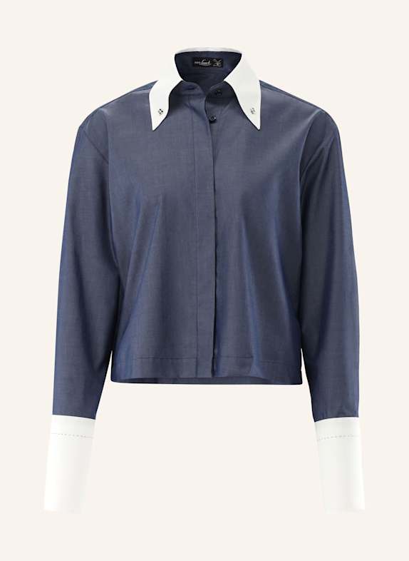 van Laack Bluse Modern Fit DUNKELBLAU