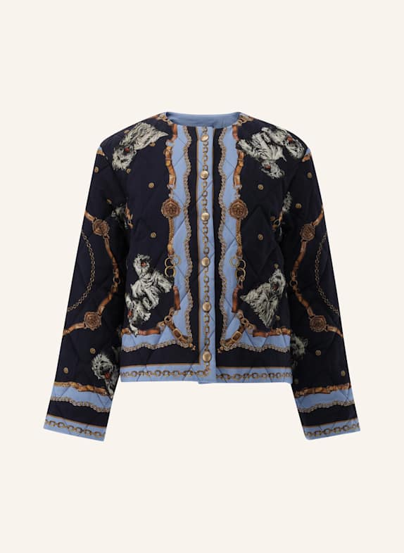 van Laack Mantel Modern Fit BLAU