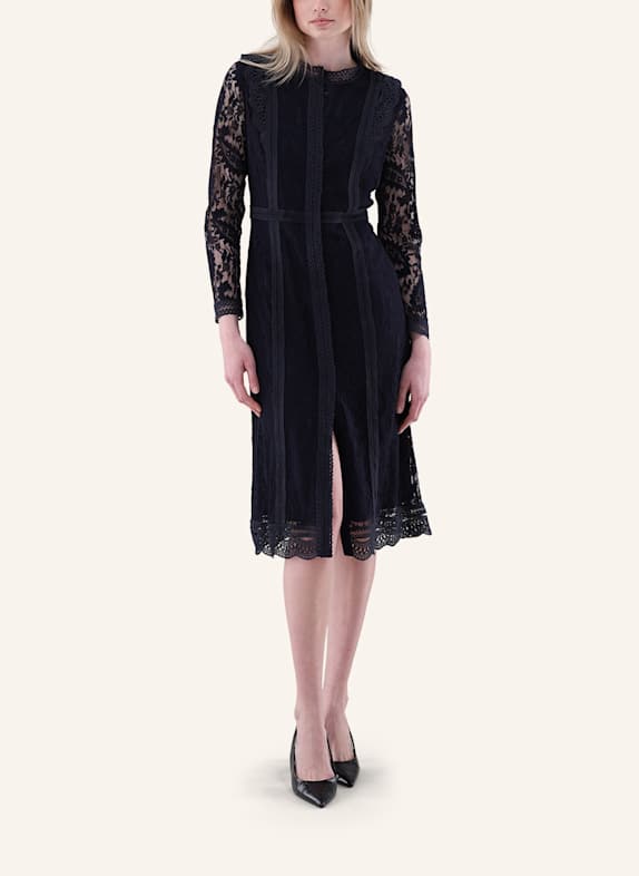 van Laack Kleid Modern Fit DUNKELBLAU