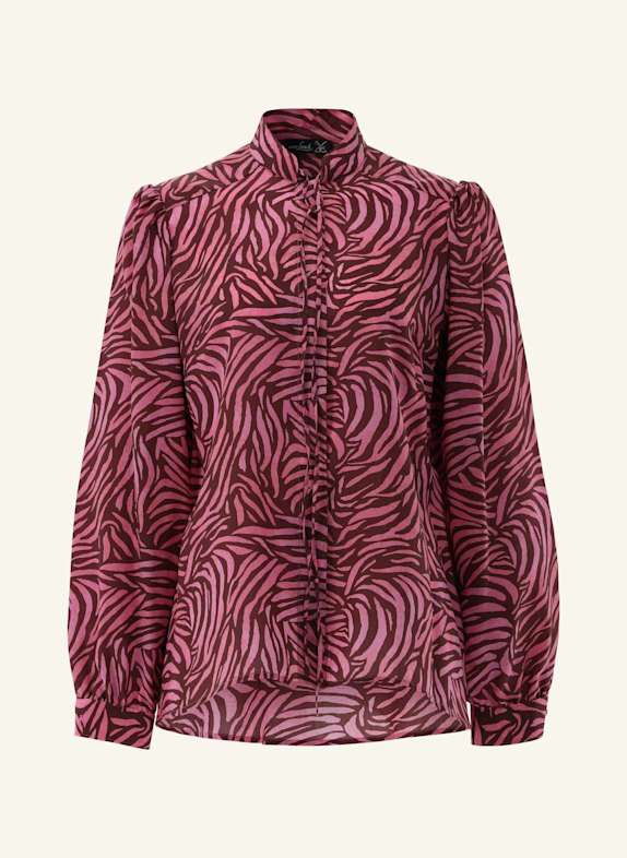 van Laack Bluse Modern Fit ROT