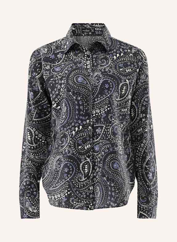 van Laack Bluse Modern Fit DUNKELBLAU