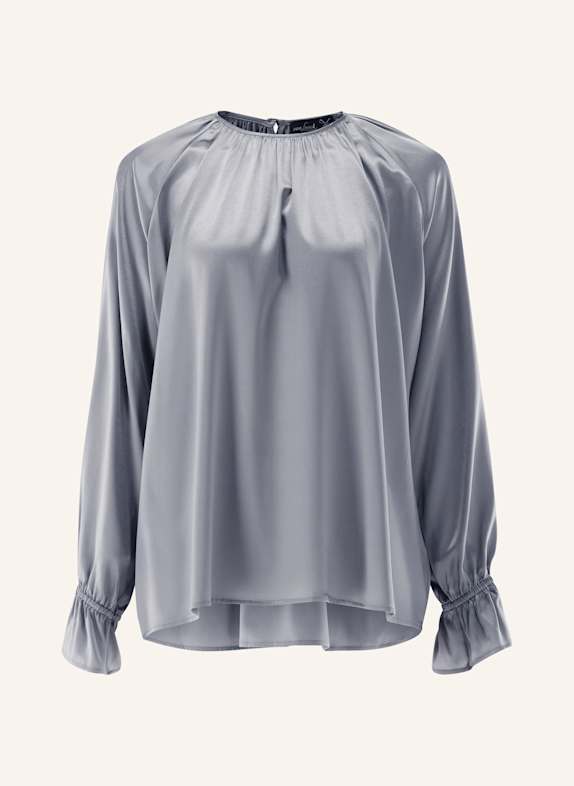 van Laack Bluse Modern Fit GRAU