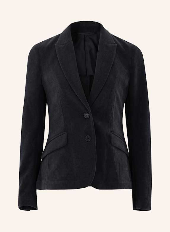 van Laack Mantel Modern Fit DUNKELBLAU